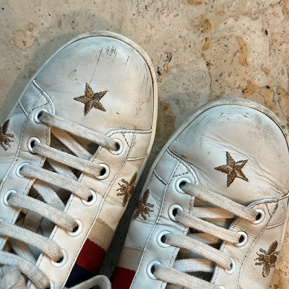 GUCCI NEW ACE CONVERTIBLE HEEL SNEAKER - Picture 4 of 8